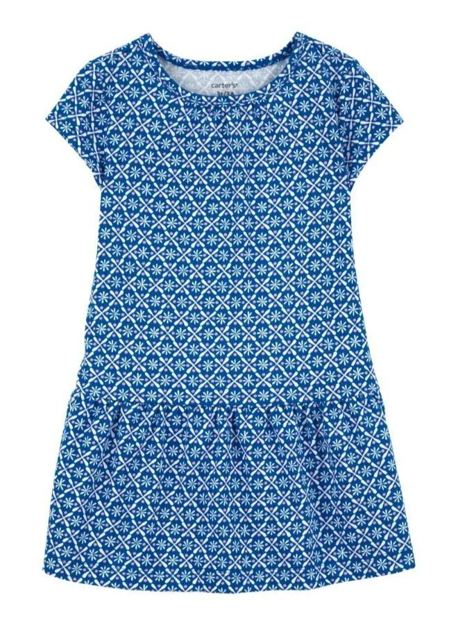 كارترز فستان ماكسي محبوك للأطفال الصغار