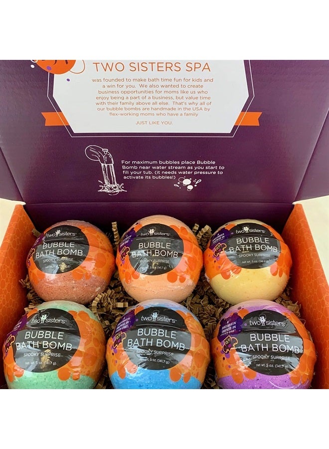 Two Sisters Bubble Bombs Dragon Surprise Set | Bath Bombs for Kids with Toys Inside | 6-Pack Set in a Gift Box | Safe for Sensitive Skin | Natural Fizzy and Bubbly Bath Balls for Boys and Girls - Image 5