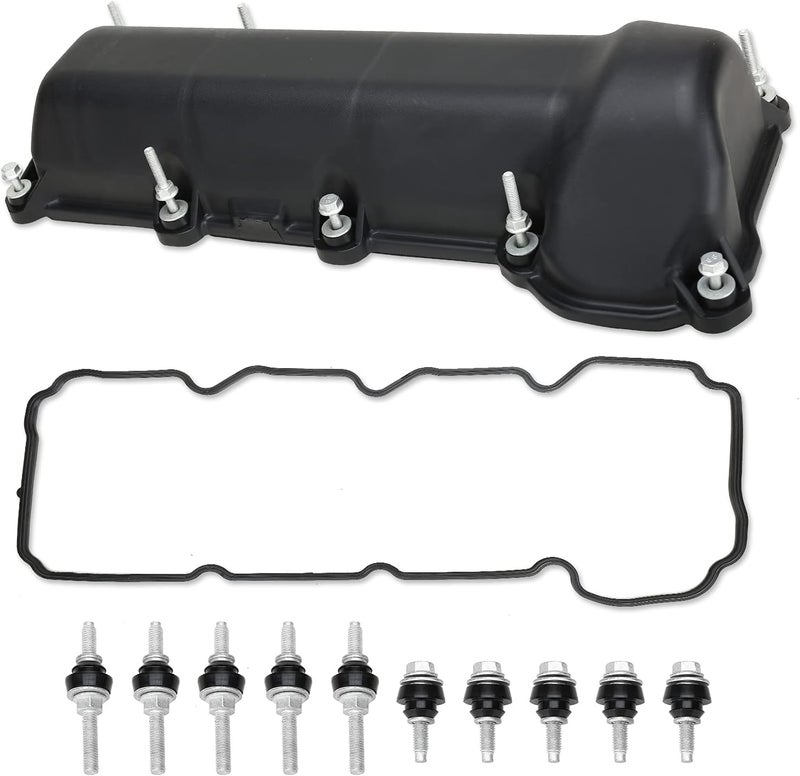 MITZONE Left Side Engine Valve Cover Kit with Gasket & Bolts for Dodge, Jeep, and RAM Vehicles - Image 1