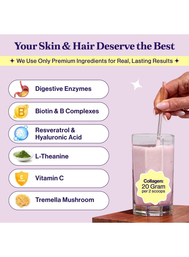 FUEL Fuel Collagen Peptides Powder - Collagen Protein Powder for Women with Hyaluronic Acid & Biotin, Collagen Packets Promote Skin, Hair & Nail Health, Hydrolyzed Collagen Peptides Powder Unflavored  - Image 5