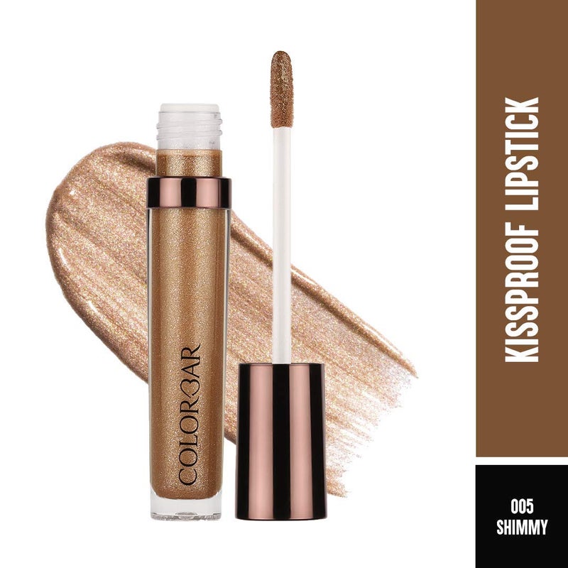 Colorbar Colorbar Starlit Lip GlossShimmy Glossy Finish Gold 6 ml Skin Type Combination Lightweight Paraben Free Enriched with Lotus Flower Extract  - Image 2