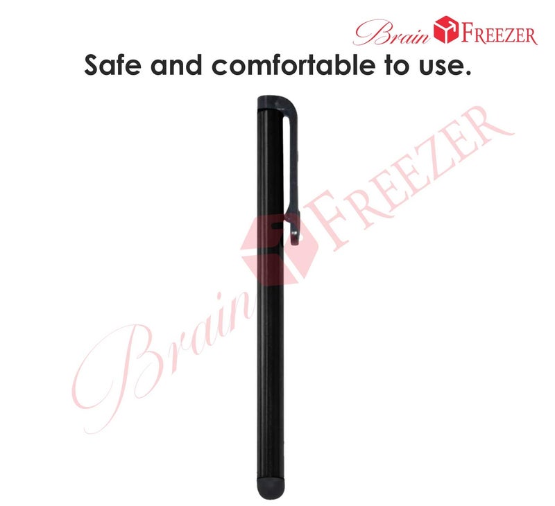 Brain Freezer Universal Stylus Pen for All Touch Screen Devices Mobile Phones and Tablets and for All I-Pads Black - Image 2