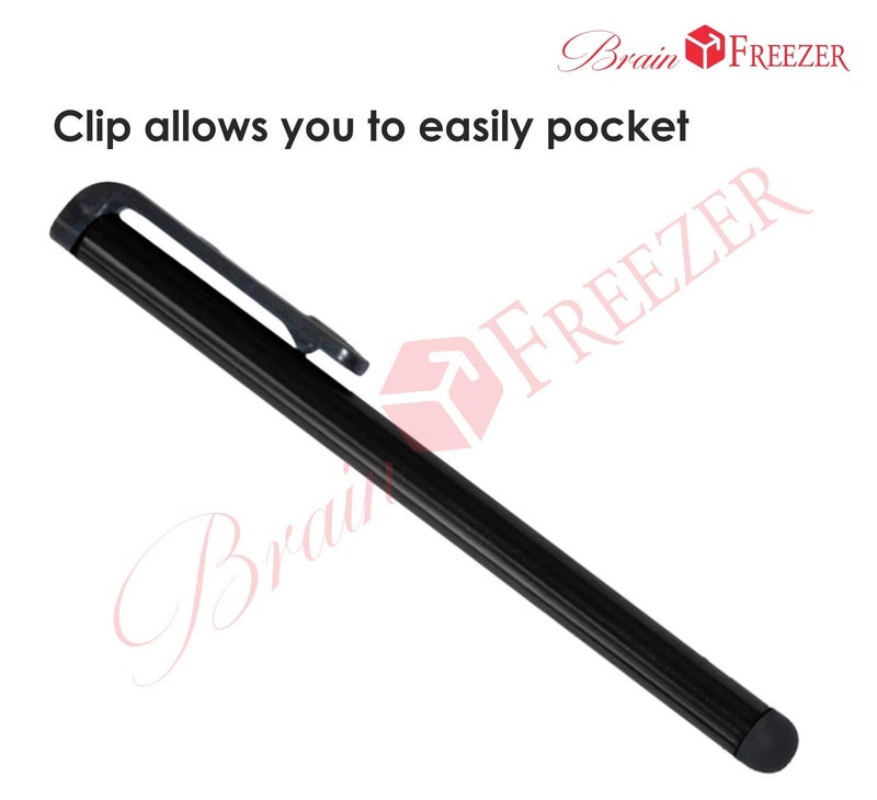 Brain Freezer Universal Stylus Pen for All Touch Screen Devices Mobile Phones and Tablets and for All I-Pads Black - Image 3