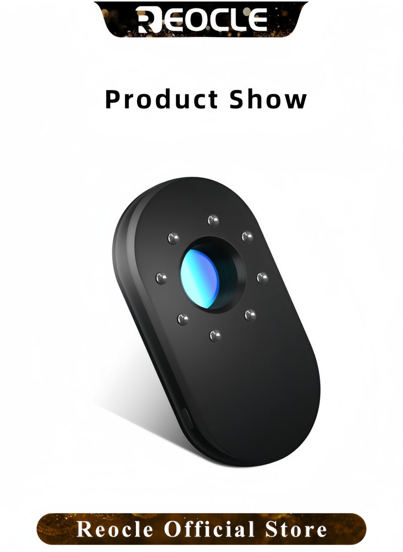REOCLE Hidden Camera Detectors with LED Light Small Portable Camera Finder for Anti-Sneak Photo & Anti-Monitoring in the Hotel & Bathroom  - Image 2
