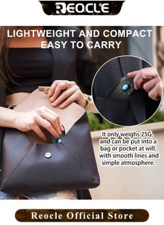 REOCLE Hidden Camera Detectors with LED Light Small Portable Camera Finder for Anti-Sneak Photo & Anti-Monitoring in the Hotel & Bathroom  - Image 4