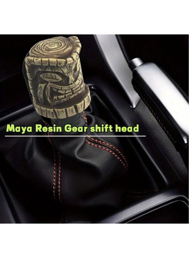 Universal Manual Gear Shift Resin Head 2 76 Inch Adjustable Speed Control - Image 1