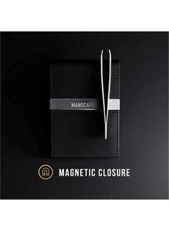manscaped MANSCAPED® Shears 2.0 Tempered Stainless Steel Men's Nail Kit, Fingernail Clippers, Safety Scissors, Tweezers and Nail File, Travel Manicure Pedicure Set, 4-Piece Luxury Grooming Kit with Compact Case  - Image 4