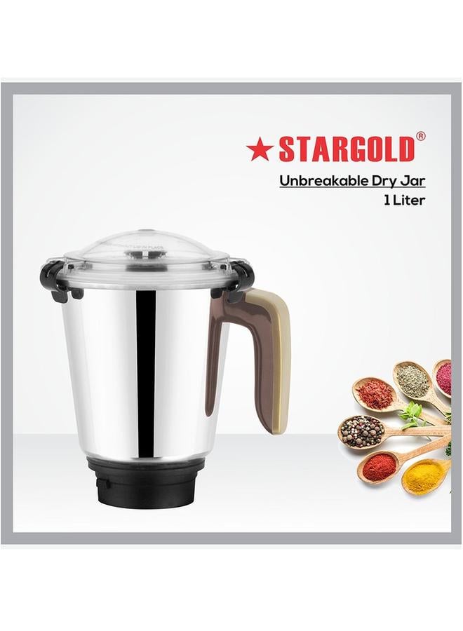 ستارجولد خلاط ومطحنة 3 في 1 مع وعاء فلتر من الفولاذ المقاوم للصدأ ومحرك قوي بقوة 850 واط - Image 3