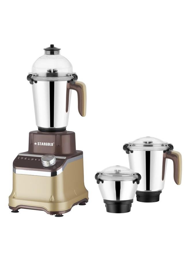 ستارجولد خلاط ومطحنة 3 في 1 مع وعاء فلتر من الفولاذ المقاوم للصدأ ومحرك قوي بقوة 850 واط - Image 1