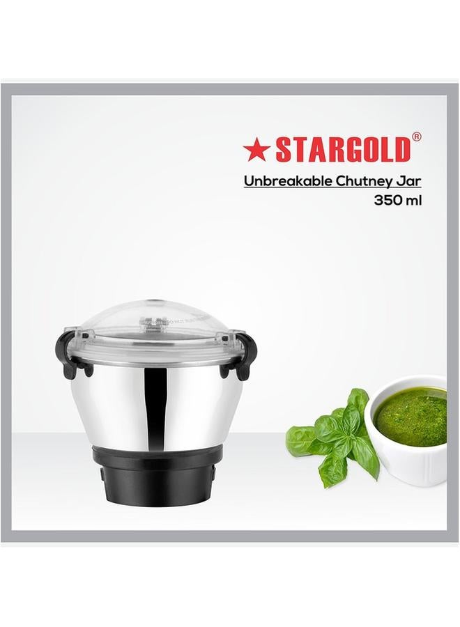 ستارجولد خلاط ومطحنة 3 في 1 مع وعاء فلتر من الفولاذ المقاوم للصدأ ومحرك قوي بقوة 850 واط - Image 4