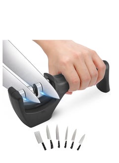 NIBEMINENT Knife Sharpener, 3-Stage Kitchen Sharpener  - Image 1