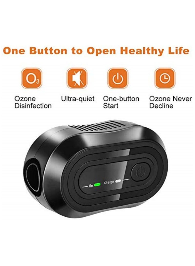 CPAP Cleaner Disinfector, Ozone Cleaner Air Disinfection Machine Ventilation Disinfector Sterilizer for Clean Air CPAP Machine Mask Hose Pipe Tube Accessories - Image 5