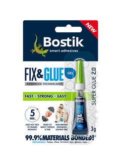 Bostik Bostik Fix And Glue Super Glue Gel Does not Stick Immediately on Fingers  - Image 1