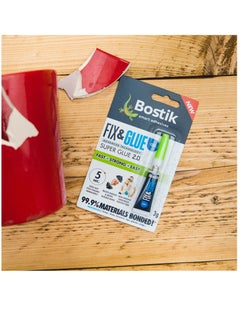 Bostik Bostik Fix And Glue Super Glue Gel Does not Stick Immediately on Fingers  - Image 4