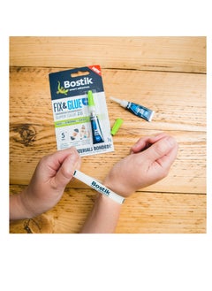 Bostik Bostik Fix And Glue Super Glue Gel Does not Stick Immediately on Fingers  - Image 3