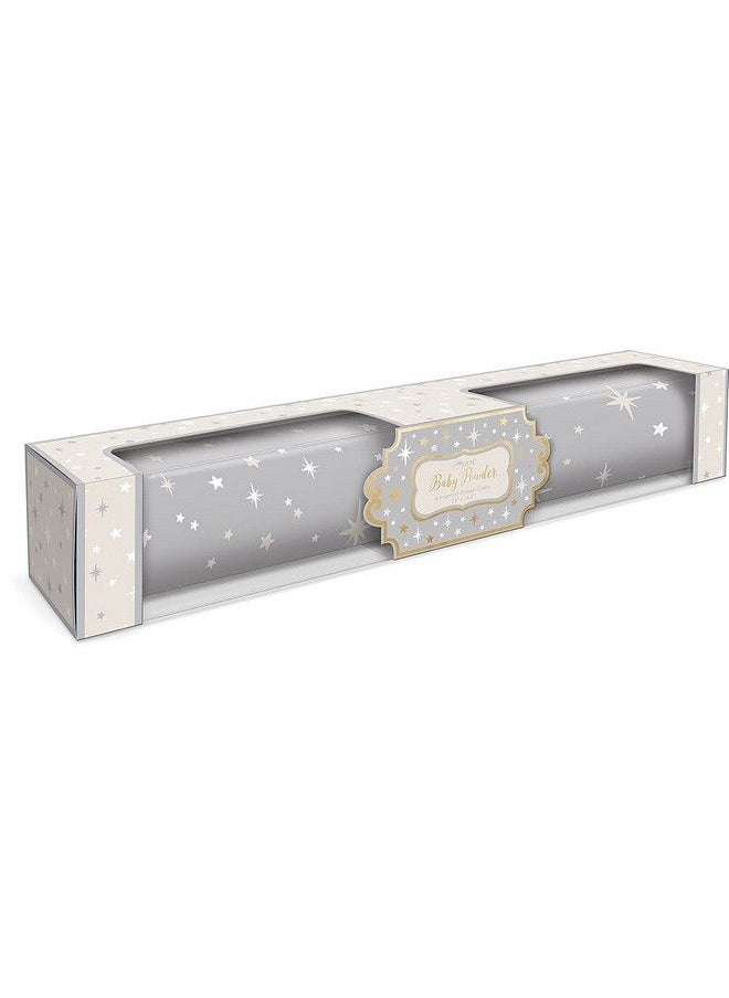 Lady Jayne - Dove Gray With Stars Baby Powder Scented Drawer Liners 6 Sheets - Image 1