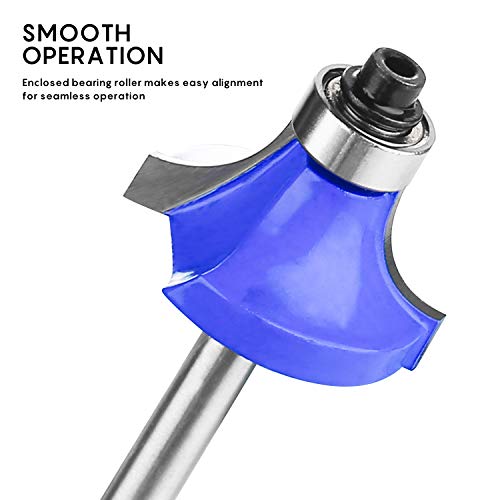 KOWOOD Router Bits Sets of 24A Pieces 1/4 Inch Shank Router Bit Set T Shape - for Commercial Users and Beginners… - Image 4