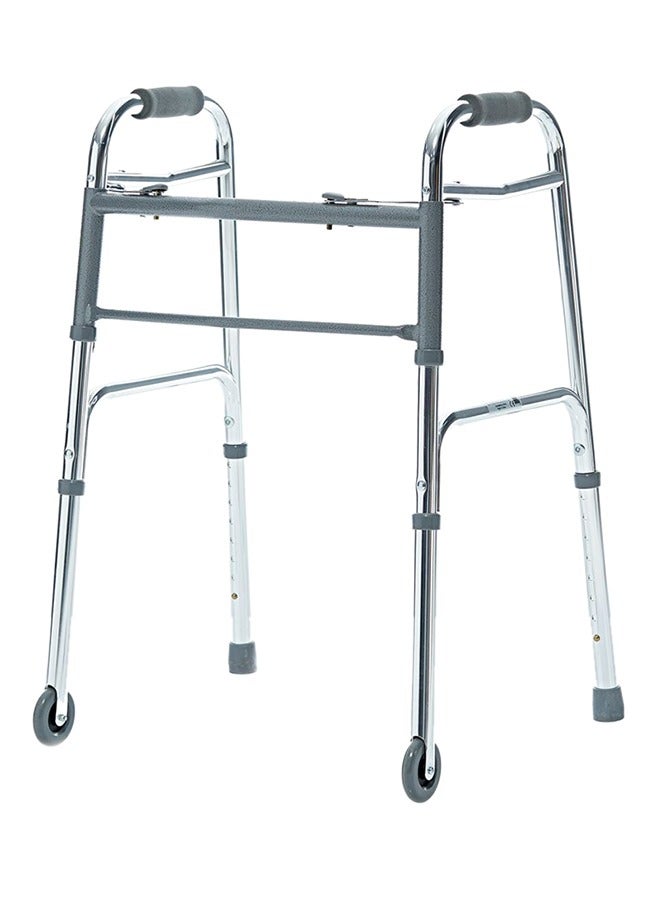 UNIFORCE Foldable Adjustable Walker - Lightweight and Perfect for Seniors and Patients - Image 1