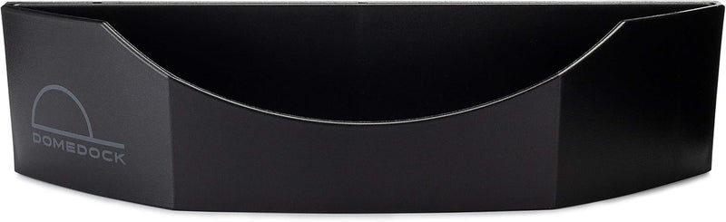 Dome Dock The Original USA-Made Hat Rack and Compact Hat Organizer for Wall Installation, 20 Hat Capacity, Black - Image 2