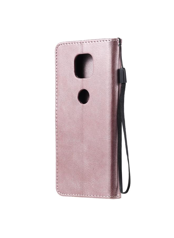 S-TOP Case For Motorola Moto G Power 2021 Solid Color Horizontal Flip Protective Leather Case with Holder & Card Slots & Wallet & Photo Frame & Lanyard - Image 3