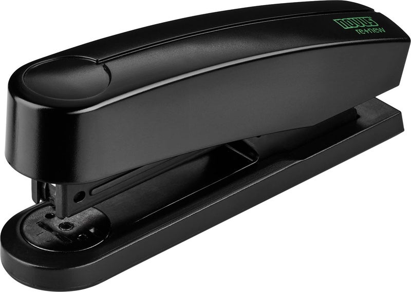Novus B2 re+New Stapler, 25 Sheet Capacity, Made of 95% Recycled Plastic, German Engineered, Staple|Pin|Tack, 10 Yr. Warranty, Black re+New Special Edition (020-1931) - Image 1