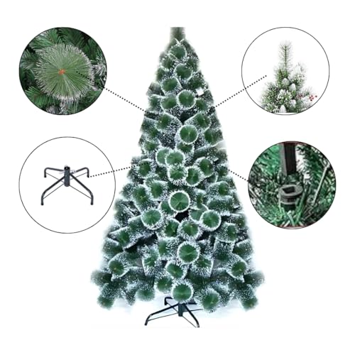 Northland Snow Pine Christmas Tree 5 Feet with Decoration, Heavy Bushy - Imported Quality - Xmas Tree Christmas Tree 5 Feet for Home, Church, Office, School, College (40 Pieces Big Decoration) - Image 5