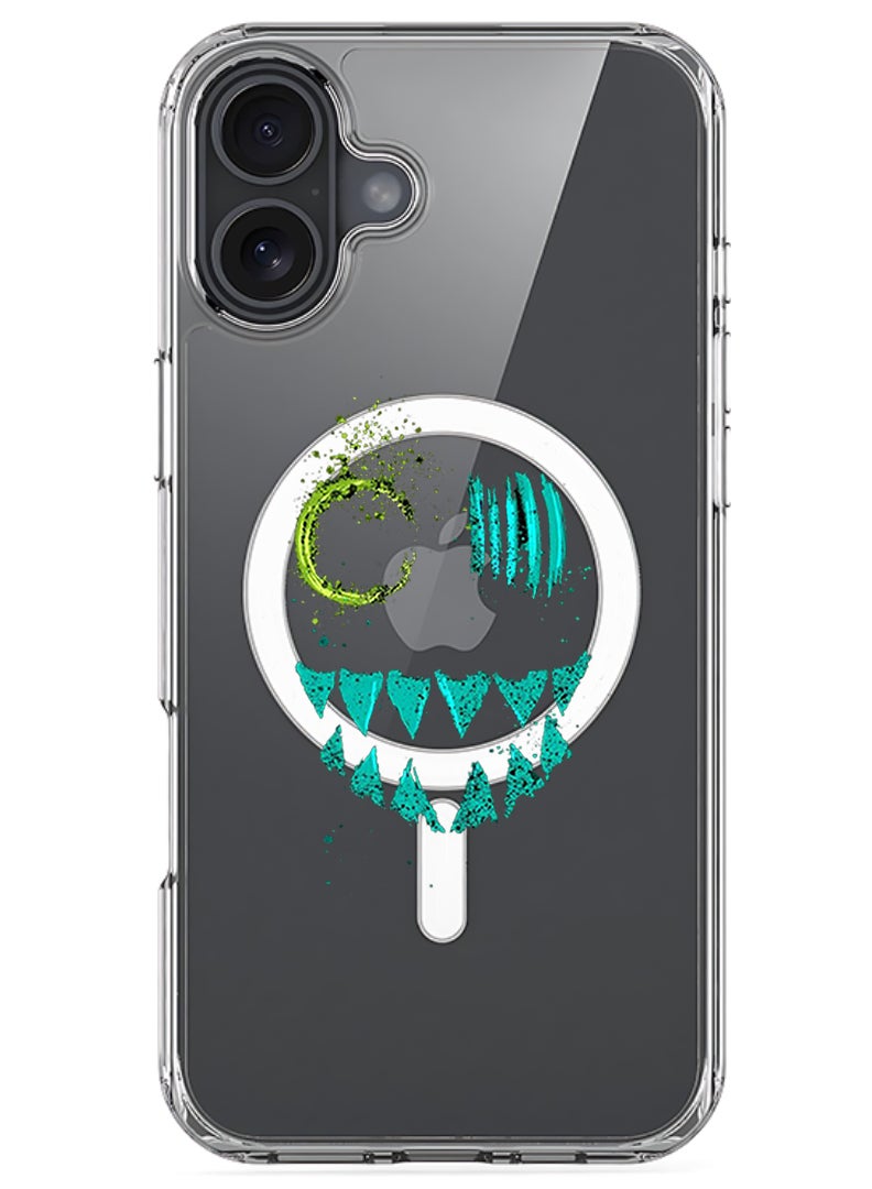 Theodor Magnetic Case for Apple iPhone 17 Compatible with MagSafe Wireless Charging, Shockproof Phone Bumper Cover - ghost - Image 1