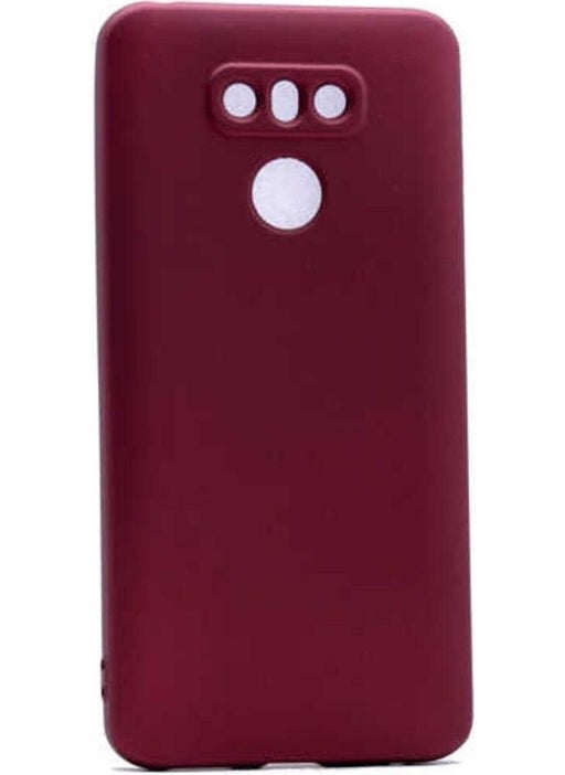 Megafox Teknoloji - Megafox Technology LG G6 Compatible Case Premier Silicone Cover, Claret Red - Image 1
