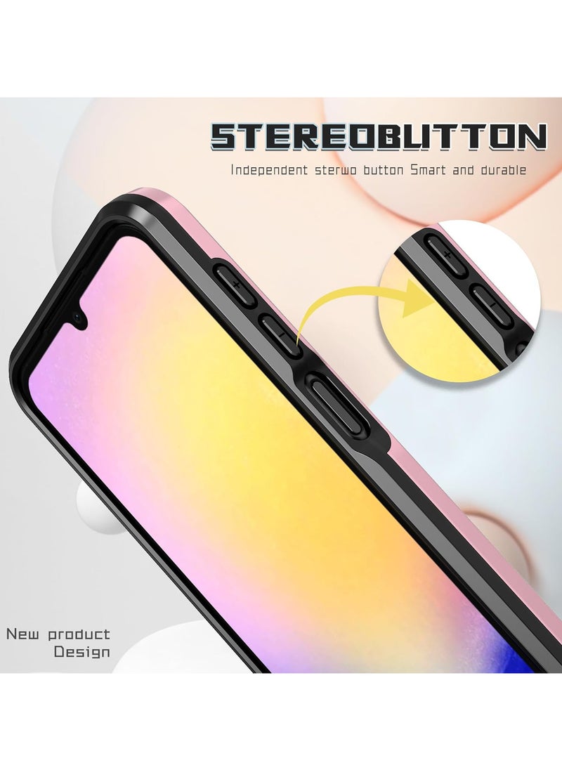 Generic samsung a15 cover hybrid Full Protection Case Magnetic Wireless Charging Case Stand Camera protection TPU For samsung galaxy a15  - Image 4