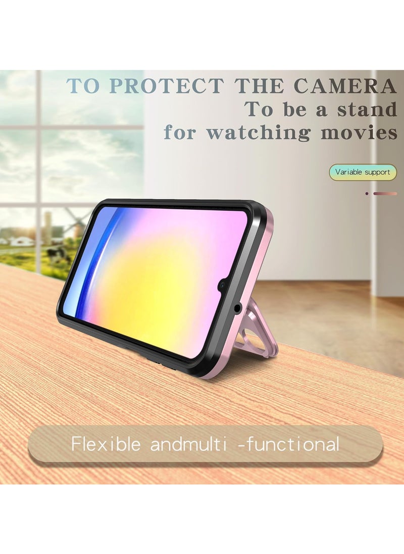 Generic samsung a15 cover hybrid Full Protection Case Magnetic Wireless Charging Case Stand Camera protection TPU For samsung galaxy a15  - Image 5