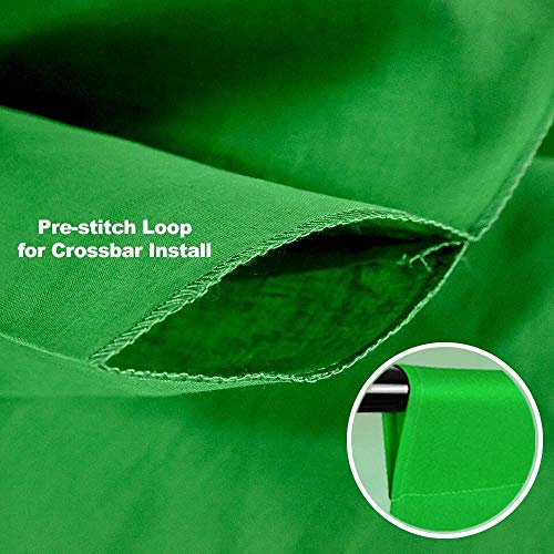 VTS 8 x 12FT. Photo Studio Premium Lekera Collapsible Backdrop Background for Photography,Video and Televison (Background ONLY) - GREEN-8x12 ft - Image 3