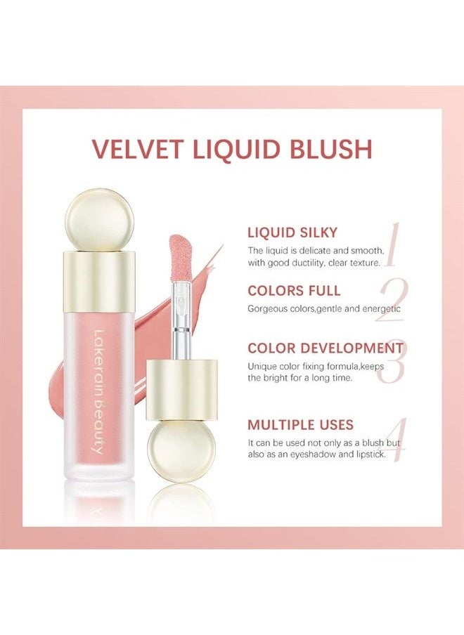 Liquid Cream Blush, Soft Dewy Face Blush, Natural Matte Finish Looking, Long-lasting Cheek Tint, Lightweight Blendable Feel, Moisturizing Face Blush for Cheek, Nude Pink - pzsku/Z546F24A99B96C4A0495DZ/45/_/1692304262/728bd983-bb0d-493d-b482-eb7d90eedb87