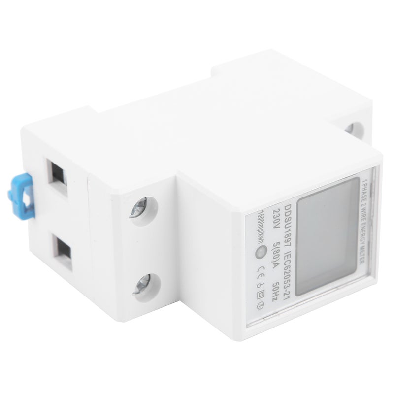 DDSU1897 1 Phase 2 Wire Energy Meter Intelligent Digital Electric Energy Tester 230V - Image 3
