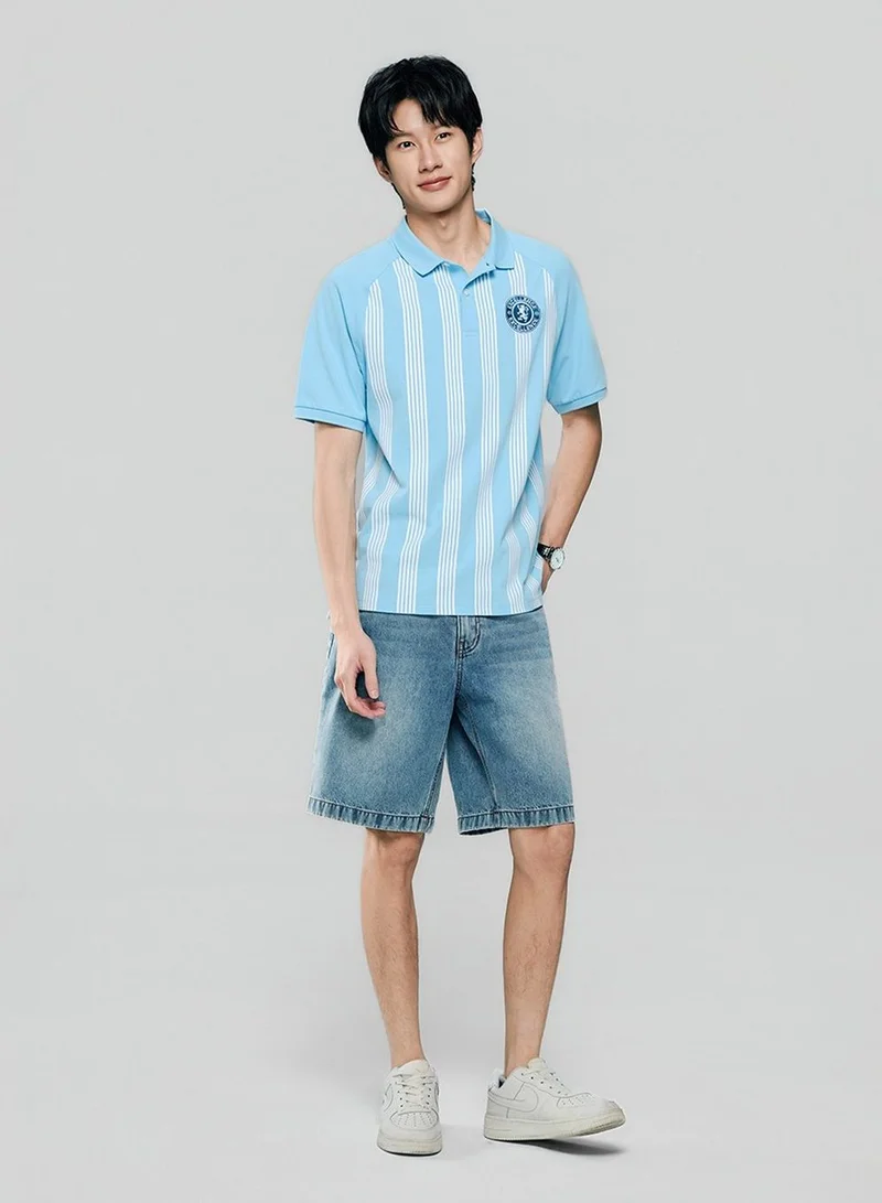 GIORDANO Men Slim Sport Style World Cup Polo