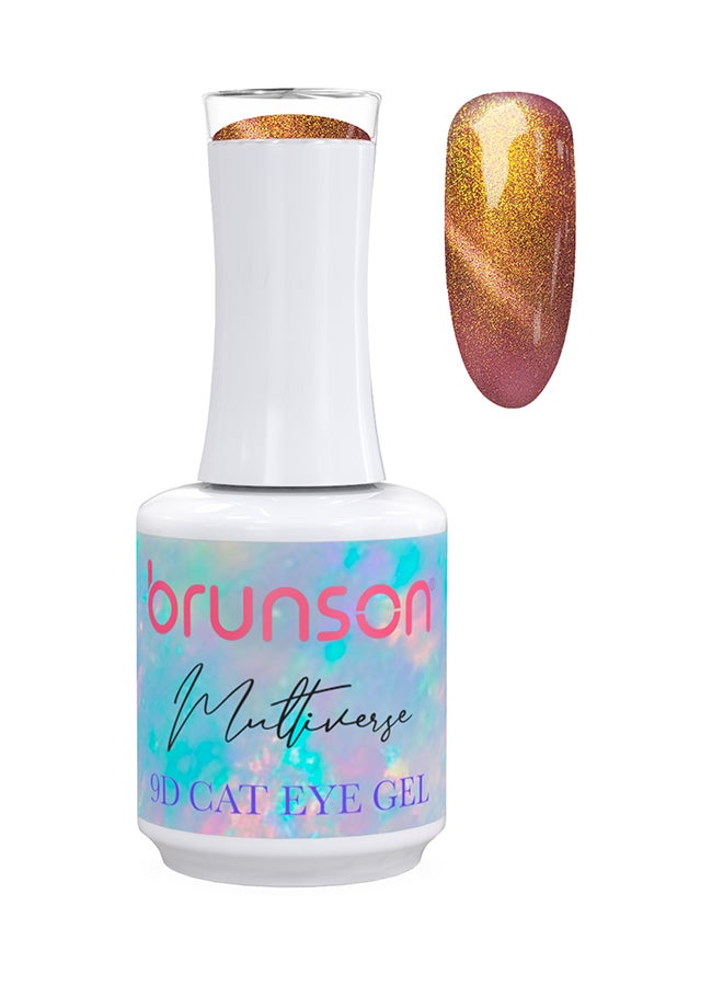 Multiverse 9D Cat Eye Gel Polish Galaxy Magnetic UV LED Gel Nail polish 18ml Chameleon Magnetic Gel Soak Off UV LED Gelish Polish D02N