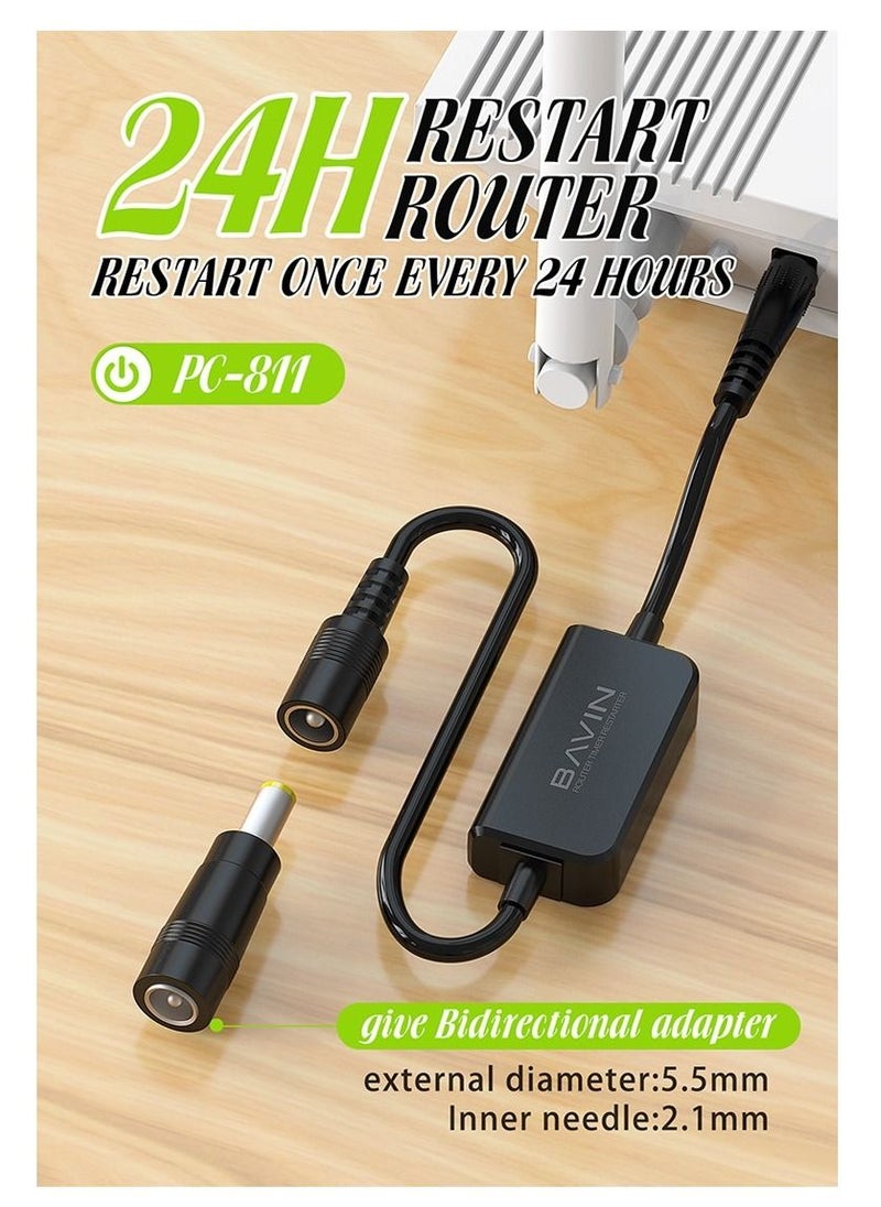 Bavin Bavin PC-811 WiFi Router Adapter Cable Converter Connector For Restart WiFi every 24 hours  WiFi Speed  Adapter Cable For Router Modem  - Image 3