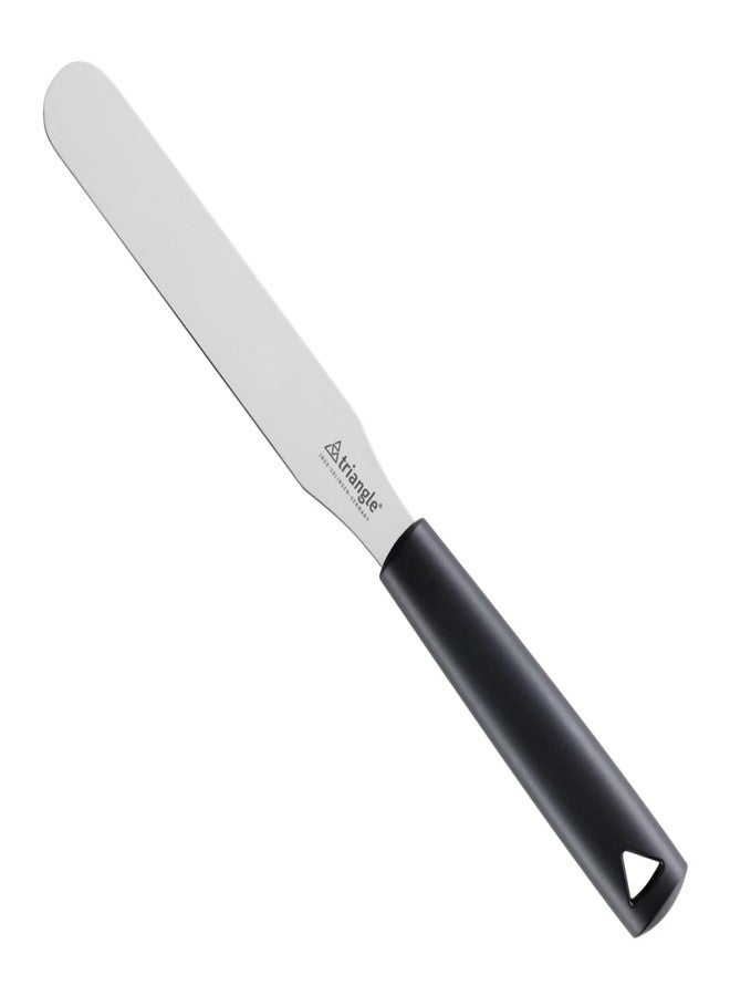 triangle Confiserie Spatula - 4.7 in (12 cm) - Stainless Steel - Ideal for Frosting & Decorating Cakes & Pastries - GreenGrip Handle - Dishwasher Safe - Made in Germany - Image 1