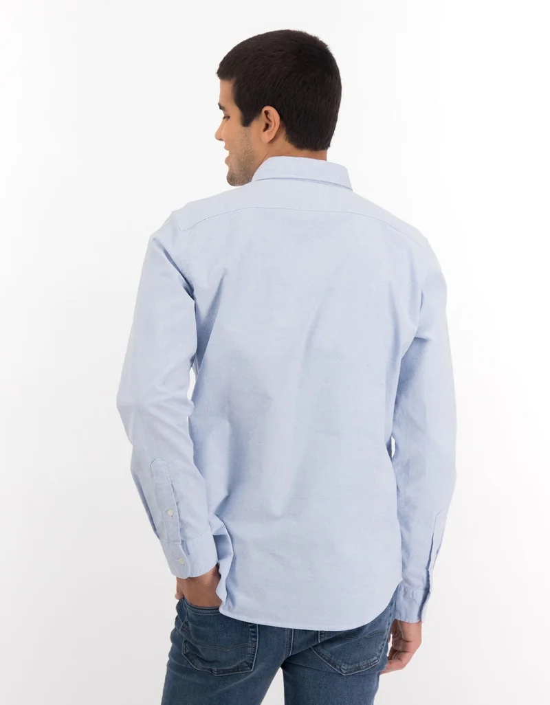 امريكان ايجل قميص أكسفورد ضيق ومرن بأزرار