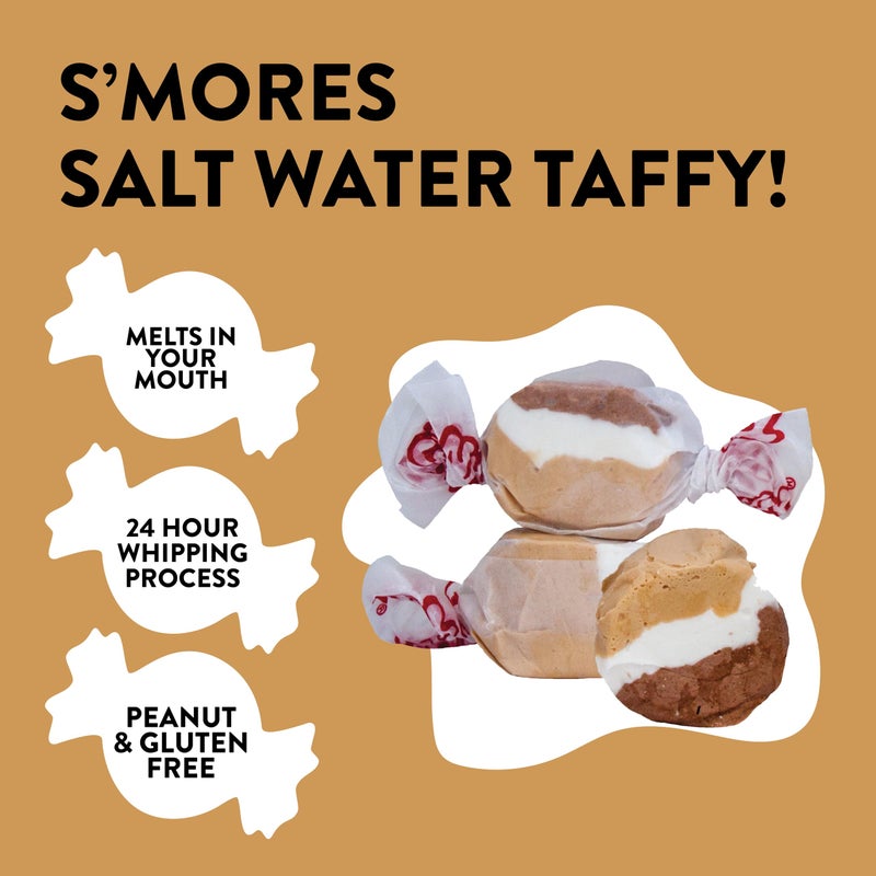Taffy Town Saltwater Taffy, S'Mores, 2.5Lb - Image 2