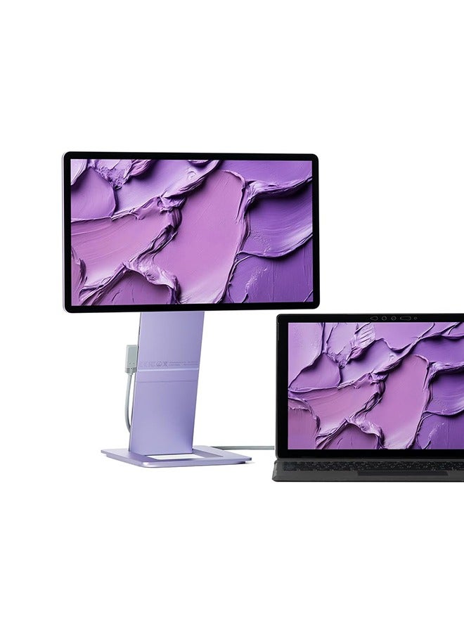 SOTSU شاشة فليب أكشن لمسية 14" محمولة متميزة SFA14TCLL | شاشة لابتوب مزدوجة FHD IPS قابلة للدوران | شاشة لمسية للهاتف المحمول، الألعاب، والسفر | متوافقة مع PC، Chrome، Android، DeX - Image 1