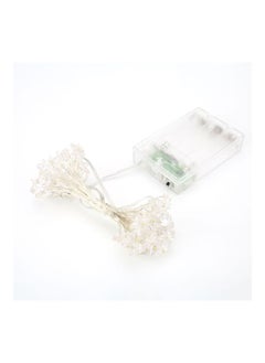 Generic 50 LED Stars Strings Light Warm White 5meter 