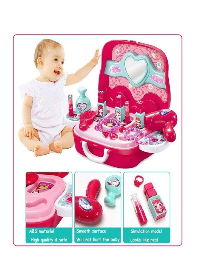 SHIPEASE مجموعة شيبيز هابي دريسر للتجميل للبنات والأولاد، لعبة مكياج تمثيلية، مجموعة مستحضرات تجميل وأزياء مع ملحقات مكياج (متعددة الألوان) - Image 5