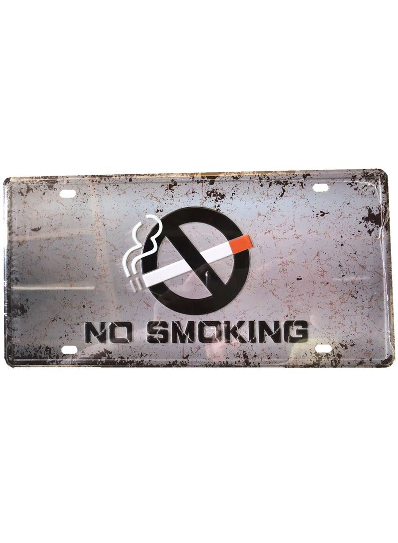 FFD Wall Decorative Metal Plate Tin Sign Metal Poster Modern Design Painted Car Plate Metal Wall Art Sign Decorative Metal Plate For Indoor Outdoor Car - Image 1