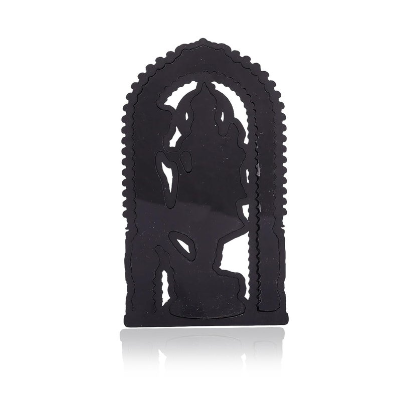 Craftam Metal Shree Ram Lalla Murti in Ayodhya Mandir Ramlalla Temple Idol Ram Lalla Statue for Pooja Home Decor Hight 45 Inch Black - Image 5