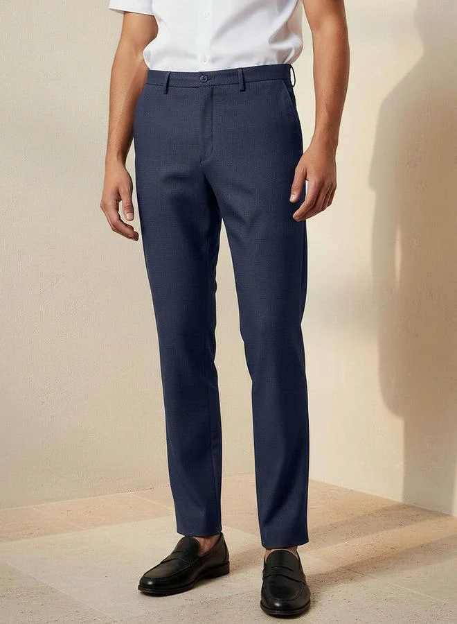Splash FAV Slim Fit Flexi Waist Formal Trousers