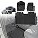 TripleAliners Truck Mat Compatible with 20152026 Ford F150 Lightning SuperCrew Cab Accessories Floor Mats Heavy Duty Custom Fit All Weather Protection TPE Pickup Liner Not Fit Fold Flat Storage - Image 2