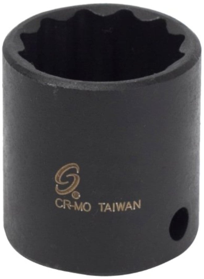 Sunex Tools Sunex 321zm 3/8-Inch Drive 21-Mm 12 Point Impact Socket - Image 1