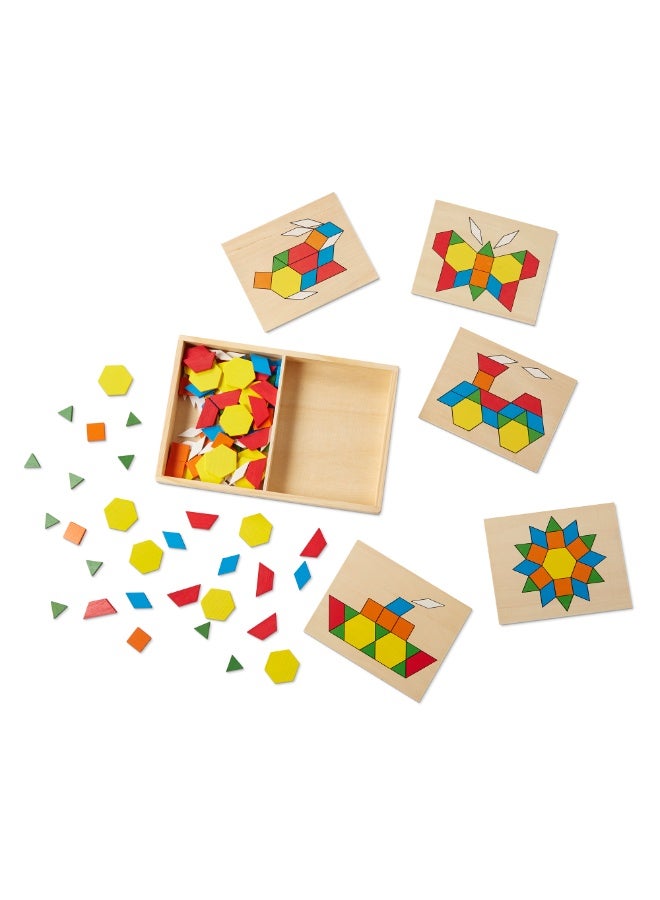 Melissa & Doug خواتم لاسي من ميليسا ودوج - لعبة تعليمية مع 30 خرزة خشبية و2 حبل - Image 2