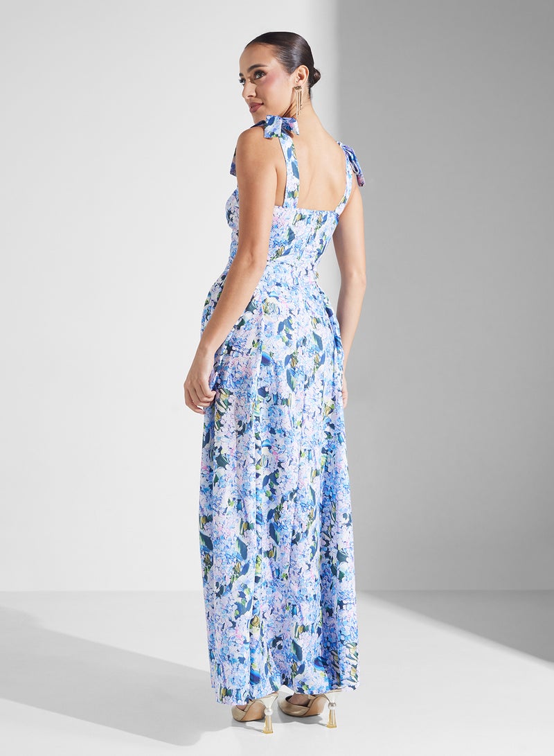 ايلا فستان ماكسي مزين بالزهور - Image 2