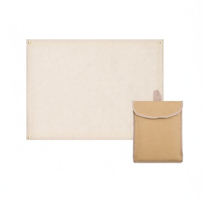 Fiberglass Fireproof Cloth Multifunctional Mat Practical Fire Pad for Outdoor Picnic Barbecue - Image 1